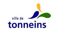 Le logo de la ville de Tonneins